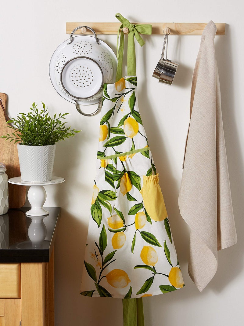 DII Lemon Bliss Kitchen Collection, Apron - Image 5